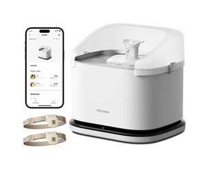 Petlibro Dockstream Fontaine à Eau Automatique Intelligente pour Animaux avec RFID - Blanc - PL-WF305-91W