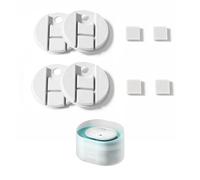 PETLIBRO Lot de 4 filtres de rechange pour fontaine à capsule PLWF008, lot de 2 mois pour distributeurs d'eau pour chien, blanc