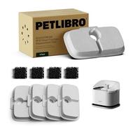 PETLIBRO Lot de 4 filtres de rechange pour fontaine à eau RFID Dockstream Smart Cat PLWF305