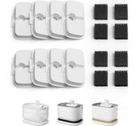 PETLIBRO Lot de 8 filtres pour Fontaine à Eau Dockstream pour Chat