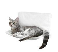 Petlicity® Lit de radiateur à suspendre pour chat et chien, chaud et confortable . Solide et durable. Avec housse lavable en machine et châssis pliable pour un rangement facile