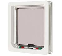 PETMATE CHATIÈRE CAT MATE GRANDE BLANC , HAUTEUR X LONGUEUR X LARGEUR : 24 CM X 5 CM X 25 CM