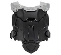 Acerbis Pectorale Linear – Protecteur thoracique Moto Cross/Enduro – Noir/Gris Taille unique Homme