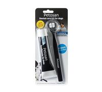 Petosan Kit de soins dentaires pour chiens de taille moyenne