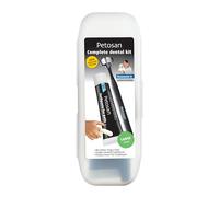 Petosan Kit Dentaire Complet pour Grand Chien Noir Blanc