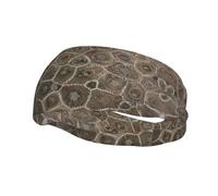 Petoskey Bandeau de sport pour homme et femme Motif pierre Pour course à pied, fitness, yoga, cyclisme, évacuation de la transpiration antidérapant
