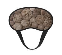 Petoskey Masque de sommeil en pierre pour dormir sur le côté, masque occultant pour les yeux pour homme et femme, masque de sommeil sans pression, doux, respirant, confortable pour dormir la nuit