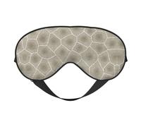 Petoskey Masque pour les yeux double face avec impression de pierres, occultant pour dormir, masque de sommeil confortable pour toutes les occasions
