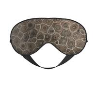 Petoskey Stone 1 Masque pour les yeux double face doux réversible, réglable pour un ajustement parfait, bloque la lumière