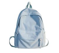 PETOTC Sage Green Aesthetic Rucksack Back to School Supplies Large Capacity School Bag for Teen Girls (Color : Blue, Size : 29cm x14cm x38cm)