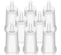 PETOX Lot de 8 filtres à eau de rechange pour machine à expresso Breville Barista Touch BES880, Barista Pro BES878, Oracle Touch BES990, Oracle BES980, double chaudière BES920 Bambino ClaroSwiss Sage