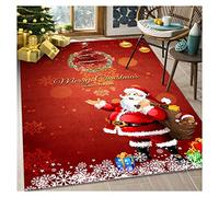 PetPhindU Décoration De Noël Pailtre Vintage Home Extérieur Décor De Porte De Maison Tapis De Noël Tapis Salon Festif Tapis Cadeaux Cadeau Cadeaux Joyeux Noël Pailtre pour La Maison Nattes De