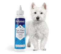 Petpost | Détachant Anti-Larmes pour Chiens - Meilleur Traitement oculaire pour Fourrure Blanche -Parfait pour Les Maltais, Shih Tzu, Chihuahuas - sans Produits Chimiques et Eau de Javel - 8 Oz.