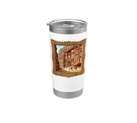 Petra en Jordanie Gobelet isotherme en acier inoxydable double paroi