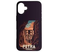 Petra Jordan Souvenir de Voyage rétro Vintage Coque pour iPhone 16 Plus