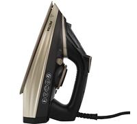 Petra PF0820VDEEU7 Fer à Vapeur 3 100W, fer à repasser céramique double semelle, jet de vapeur 200 g / min, température réglable, reservoir d'eau 300 ml, fonction anti-calcaire / antigoutte