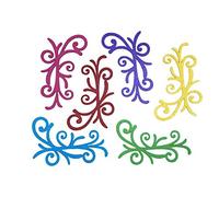 Petra S Grande-vif81412b News A 12 x sarments de Bricolage en Feutre, 6 Feutre différentes Couleurs par Lot de 2