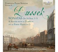 PETRA SOMLAI BART V - DUSSEK COMPLETE PIANO SONATAS - CD - F600z