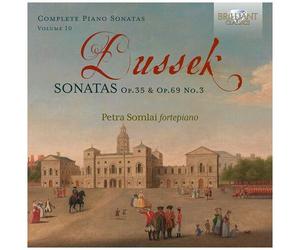 Petra Somlai - Dussek: Sonatas, Op. 35 & Op. 69, No. 3, Vol. 10 [Compact Discs]