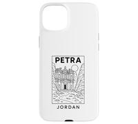 Petra Souvenir jordanien pour Femmes et Hommes Sept Merveilles du Monde Coque pour iPhone 15 Plus