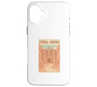 Petra Souvenir jordanien pour Femmes et Hommes Sept Merveilles du Monde Coque pour iPhone 16 Plus