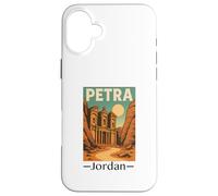 Petra Souvenir jordanien pour Femmes et Hommes Sept Merveilles du Monde Coque pour iPhone 16 Plus