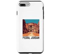Petra Souvenir jordanien pour Femmes et Hommes Sept Merveilles du Monde Coque pour iPhone 7 Plus/8 Plus