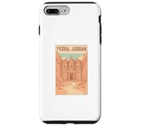 Petra Souvenir jordanien pour Femmes et Hommes Sept Merveilles du Monde Coque pour iPhone 7 Plus/8 Plus
