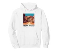 Petra Souvenir jordanien pour Femmes et Hommes Sept Merveilles du Monde Sweat à Capuche
