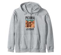 Petra Souvenir jordanien pour Femmes et Hommes Sept Merveilles du Monde Sweat à Capuche