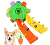 Petration Balle à renifler pour Chien, Puzzle interactif pour Encourager Les compétences Naturelles de Recherche de Nourriture, Alimentation Lente pour l'entraînement et soulager Le Stress (Vert)
