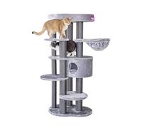 Petrebels Isabella Arbre à chat design 170 cm XXL pour grands chats Maine Coon Gris