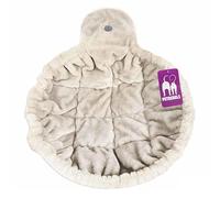 Petrebels Lit pour arbre à chat lavable, Ø 40 cm, pour troncs de 9 cm à Ø 12 cm, avec fermeture éclair, couleur beige/crème