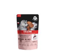 PetRepublic JUNIOR morceaux finement hachés en sauce douce - veau 100g pour chiens
