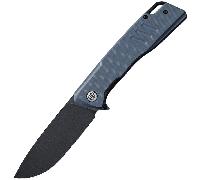 Petrified Fish PFB02Loco Black Stonewashed D2 Blue G10 PFB02BDW
