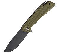 Petrified Fish PFB02Loco Black Stonewashed D2 Green G10 PFB02GRDW