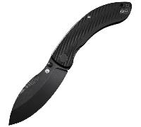 Petrified Fish PFB06 Zonda 14C28N Black Stonewashed Black G10 PFB06DDW