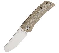 Petrified Fish PFE05Flavorist Satin K110 khaki Micarta PFE05KMP