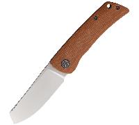 Petrified Fish PFE05Flavorist Satin K110 Micarta Marron PFE05BRMP