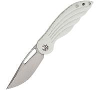 Petrified Fish PFE06 Nightingale Sablage 14C28N Blanc G10 PFE06WP