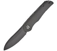 Petrified Fish PFE16El Camino Black Stonewashed N690 PVD Aluminium Noir PFE16D