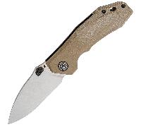 Petrified Fish PFP04 Havrog Stonewash K110 khaki Micarta PFP04KAMW