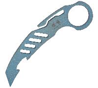 Petrified Fish PFT01 Karatool Bleu Stonewashed 6AL4V Titane PFT01B