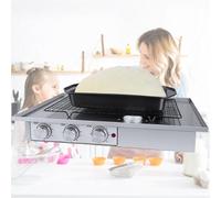 Pétrin à pâte, 20 L, fonction fermentation, minuteur, base en acier inoxydable, pour pain, pizza, nouilles, moyen - 220 V