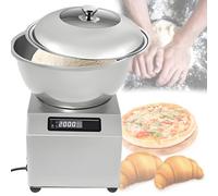 Pétrin à pâte électrique en Acier Inoxydable de 5 kg - Pétrin à Spirale électrique pour Restaurant, Boulangerie, Pizzeria - Machine à pétrir Commerciale avec minuterie de 30 Minutes