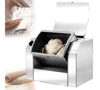 Pétrin à pâte, machine à pétrir automatique commerciale 1100 W/1500 W, pétrin à pâte industriel en spirale avec inclinaison à 90 degrés et minuterie incluses, pour boulangeries, restaurants,