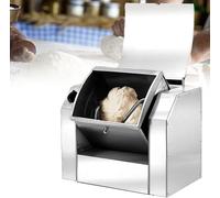 Pétrin à pâte, machine commerciale en acier inoxydable, 3/5 kg, machine à pain 30/50 kg/h, minuterie 30 minutes, pour la fabrication de pâtes, de nouilles et de pizzas, 3 kg