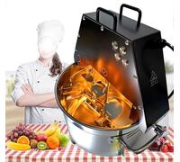 Pétrin à pâte, mélangeur automatique commercial avec double palette d'agitation et ventilateur auxiliaire pour un mélange efficace des salades et des ingrédients