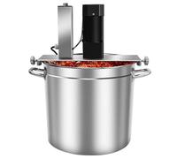 Pétrin à pâte, mixeur automatique commercial avec grattoir à 4 lames, vitesse réglable pour confitures, sauces, garnitures et assaisonnements pour fondue chinoise