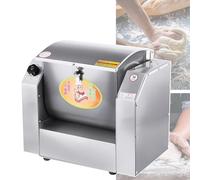 Pétrin à pâte, Pétrin à pâte professionnel avec fonction de minuterie, Pétrin à farine professionnel, Pétrin à pâte en acier inoxydable entièrement automatique, mains libres(5kg)